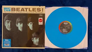 Meet The Beatles US Mono Target Opaque Blue Vinyl Exclusive [upl. by Nolak]