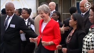 Theresa May gets down in Cape Town – heres the dubstep mix [upl. by Enael]