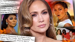 The TRUTH About Jennifer Lopezs FRAUDULENT Career JLo STOLE Her MUSIC and VOCALS This is BAD [upl. by Othilia]