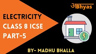 Electricity Class 8 ICSE  SELINA Concise Physics Part5 [upl. by Sammons]