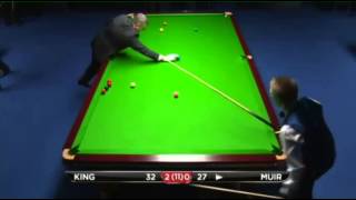 Mark King  Ross Muir Full Match Snooker UK Championship 2013  Round 1 [upl. by Lamoree]