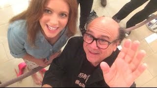 Danny DeVito Plays With My Selfie Stick on Red Carpet [upl. by Revolc]