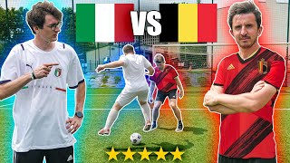 Mecz  Włochy VS Belgia 🔥 14 Euro 2020 ⚽  Trenuj z Krzychem Piłkarzyki Justek [upl. by Burn]