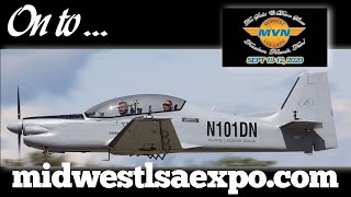 Midwest LSA Expo Midwest Light Sport Aircraft Expo 2020 Mt Vernon Illinois 2019 show review [upl. by Leeanne601]