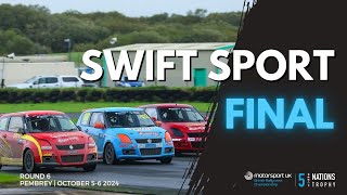 Swift Sport Final  Pembrey 2024  Swift Sport Rallycross Championship 5 Nations Trophy [upl. by Peppi]