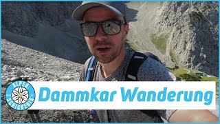 Dammkar Wanderung Mittenwald zur Dammkarhütte bis zur Karwendelbahn Bergstation [upl. by Gorden]