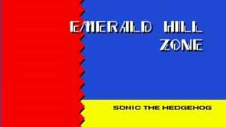 Sonic 2 Music Emerald Hill Zone 2player [upl. by Nylanej]