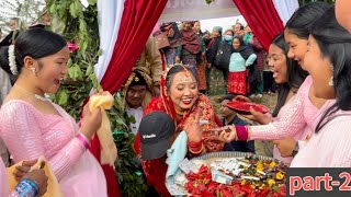 Nepali wedding Sujan Sabita ​⁠part 2  sabitagarjamagar2938 [upl. by Benil364]