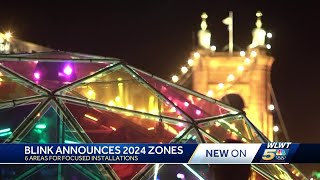 BLINK Cincinnati 2024 Map revealed for nations largest immersive art and light event [upl. by Htrap]