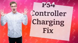 Why won t PS4 controller charge on PC [upl. by Sabelle]