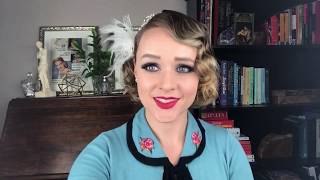 Vintage 1920s Hair Tutorial Part 4 The Bob Style [upl. by Massimo]