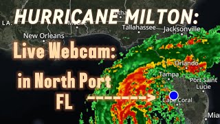 Hurricane Milton LIVE from North Port Florida REAL PEOPLE NOT NEWS HYPE [upl. by Evanthe]