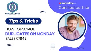 How to manage duplicates on monday Sales CRM  Tips amp Tricks  Certified mondaycom Partner [upl. by Myers]