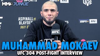 Muhammad Mokaev Admits to Sucker Punch of Manel Kape at Hotel I Had to Do It  UFC 304 [upl. by Kellby]