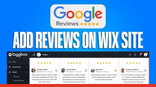 How To Add Google Reviews On Your Wix Site No Code [upl. by Legin]