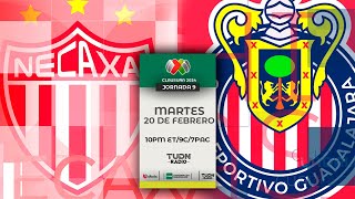 NECAXA VS CHIVAS EN VIVO 🔴 JORNADA 9 LIGA MX CLAUSURA 2024 [upl. by Aiepoissac]