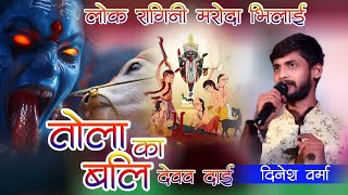 tola ka bali devav dai 🚩Dinesh Verma🚩lok ragini🚩jai bajarang sewa samiti karanja bhilai 2024 [upl. by Assennav]