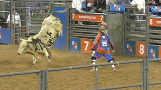 Bull Riding  SemiFinals  Houston Rodeo  14 March 2019 [upl. by Adnarahs]