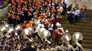 OSUMB Le Regiment Script Ohio at Skull Session OSU vs Maryland 10 10 2015 [upl. by Inimod]