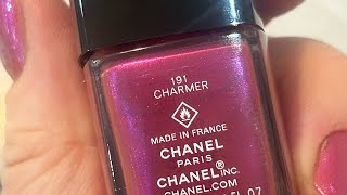 Chanel nail polish Charmer and some purchases [upl. by Sabian]