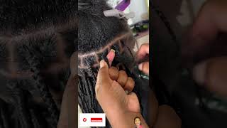 Learn how to interlock dreadlocks using crochet needle instantdreadlocks hairextensions braids [upl. by Burl]