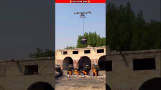 Dron Ki madad Se Biryani Chura Li working art hand crafts ideas  homemade skillsshorts [upl. by Doownil891]