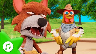 Bartolito y El Lobo 🐓🐺 CANCIONES PARA NIÑOS  La Granja de Zenón [upl. by Gudren]