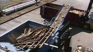 Wood Shredding Scrap Wood amp Pallets P [upl. by Terces]