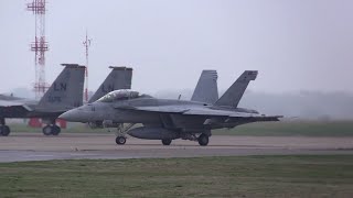 F18s F22s LAKENHEATH OCTOBER 2018 [upl. by Kliment]