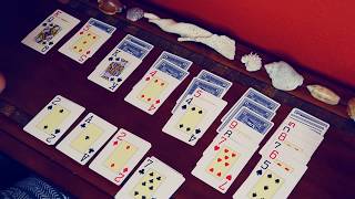 Playing Solitaire Card Game amp Teaching You How To Play ASMR [upl. by Ahseinat550]