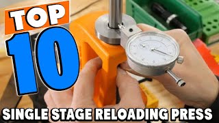 Top 10 Best Single Stage Reloading Presses Review In 2024 [upl. by Ahtibbat163]