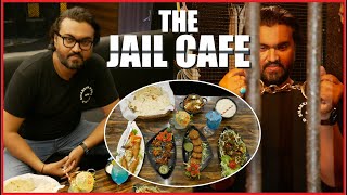 The Jail Cafe Lucknow  जेल का खाना  Food Jail Cafe  First Time In Lucknow  Police [upl. by Ahtanamas]