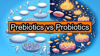 Prebiotics vs Probiotics A Comprehensive Guide [upl. by Ennairac370]