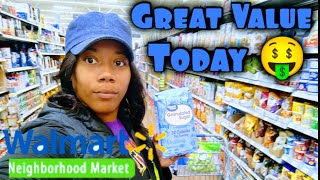 Its The Great Value Food Items For Me At Walmart 🤑 [upl. by Trotta]