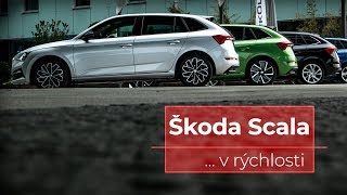 PRVÁ JAZDA Škoda Scala 10 TSI 85kW 2019  AMŠ  AUTOVINYSK [upl. by Doble44]