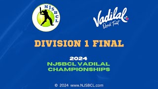 NJSBCL 2024  Div 1  Final  Avengers vs NJ Stars CC [upl. by Attalanta202]