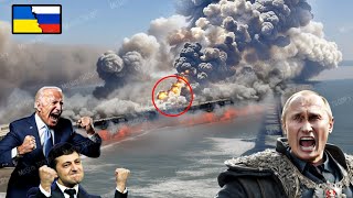 THE CRIMEA BRIDGE IS LOST FOREVER US F16 Pilot Burns 950 Tons of Russian Ammunition [upl. by Slifka445]