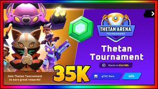 35000 THG Thetan Arena Tournament How To PLAY and win MONEY Lunar New Year Event [upl. by Notsahc]