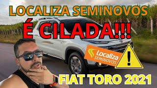 Carro Usado na Localiza Seminovos é bom Consumo Fiat Toro 2021 Freedom Flex é econômico [upl. by Ahsiled42]