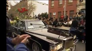 Biggie Smalls Funeral Footage Rare [upl. by Sydalg903]