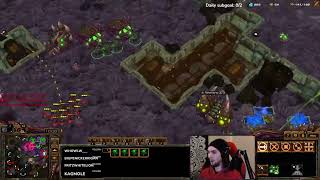 8424 StarCraft 2 1v1 FPVOD Codebar Z vs T Map Aclyone [upl. by Yatnuahc]