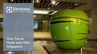 One Farrer Hotel and SPA  Singapore  Electrolux Professional [upl. by Alleram]