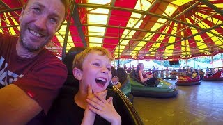 Carters Steam Fair  Kings Of Rock N Roll Supercar Dodgems  London [upl. by Nylaj574]