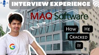 Placement Interview Experience in MAQ Software at BIT Mesra  Ranchi  Must Watch ✌🔥🔥 [upl. by Iene]