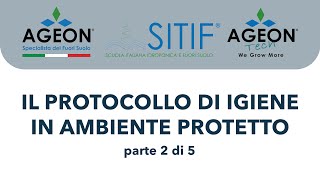 Webinar SITIF quotIl protocollo digiene in ambiente protettoquot  parte 2 di 5 [upl. by Namdor394]