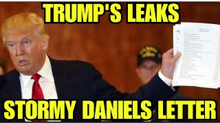 Trump Look What I Just Foundquot Eyes on Media as Trump Leaks an Explosive StormyDaniels Letter [upl. by Sillek845]