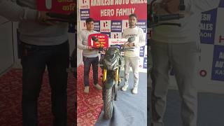 Hero Xtreme 160r 4v bike delivery shorts trending youtubeshorts hero heroxtreme xtreme160r [upl. by Teirtza]