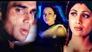 Tum Dil Ki Dhadkan Mein  4K Video  Sunil Shetty Shilpa Shetty amp Mahima  90s Bollywood Sad Songs [upl. by Ellon]