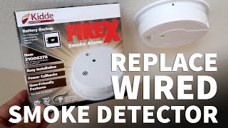 How to Replace Hardwired Smoke Detector – Safely Update Your Smoke Detectors with Kidde FireX [upl. by Horten]