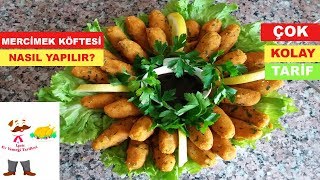 Mercimek Köftesi nasıl yapılırTam Ölçülü Kolay Mercimek Köftesi Tarifi [upl. by Anelim]